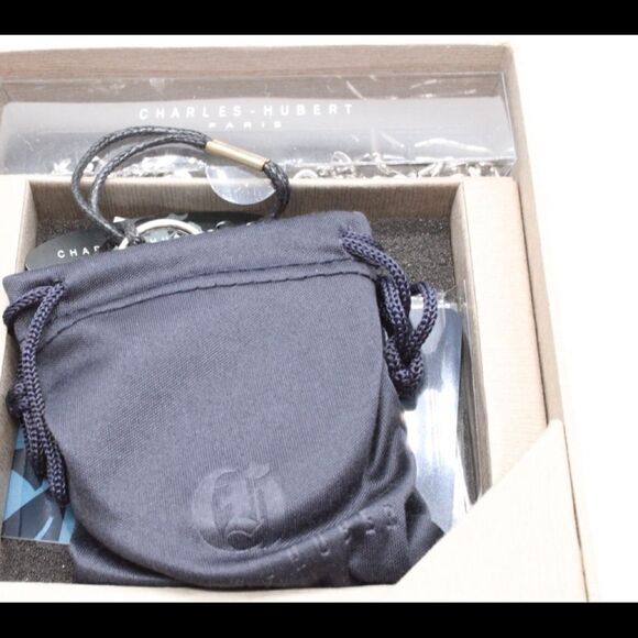 Charles-Hubert, Paris #3851 Hunter Case Picture Frame Quartz Pocket Watch - Picture 8 of 11